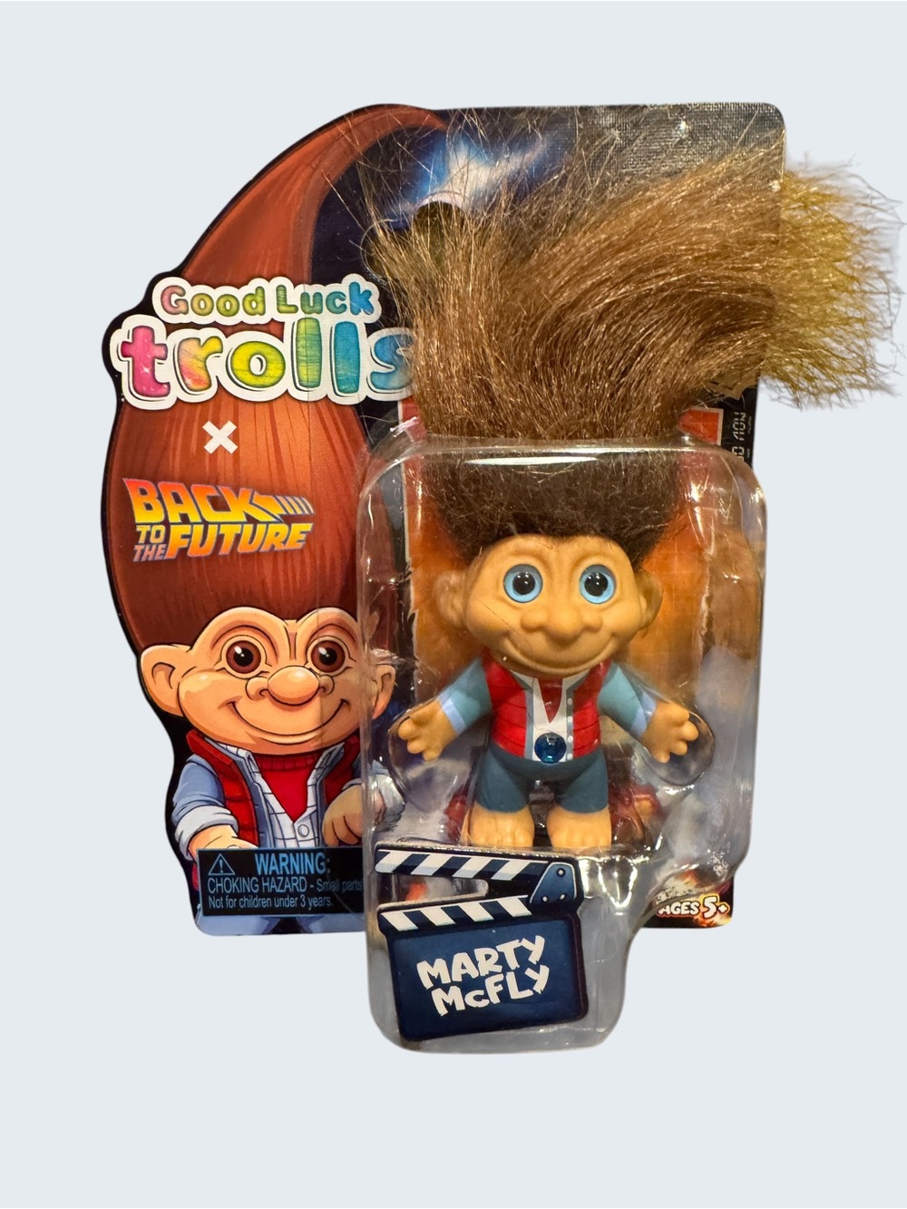 Good Luck Trolls x Back to the Future Marty McFly Collectible Figure